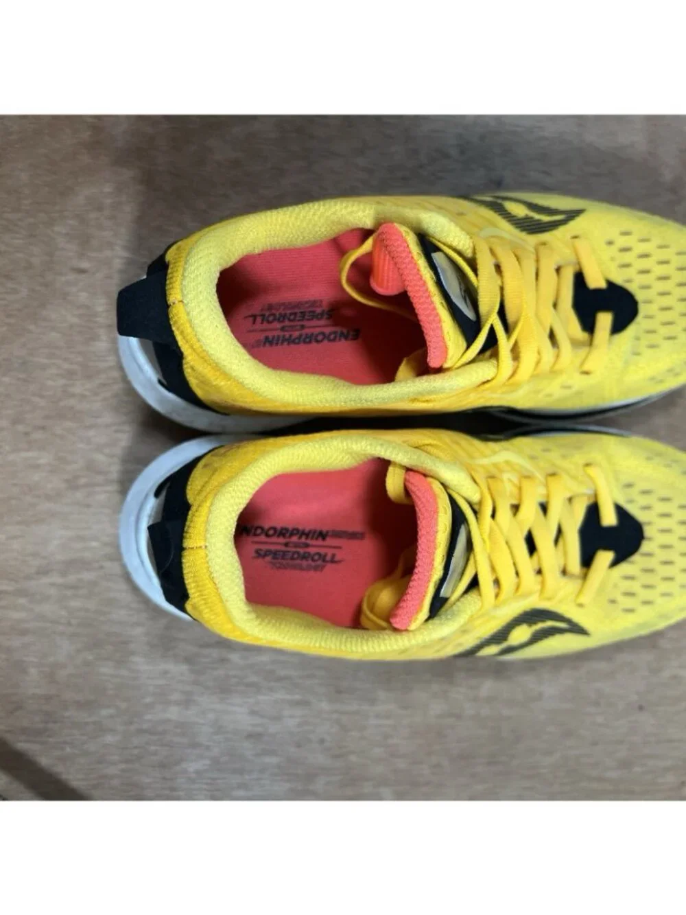 Saucony Endorphin Speed 2 Women Size 6 Running Shoes S10688-16 Yellow Sneakers